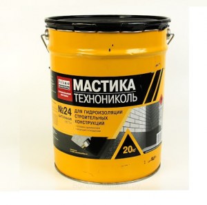 Мастика гидроизоляционная ТЕХНОНИКОЛЬ №24 (МГТН)5
